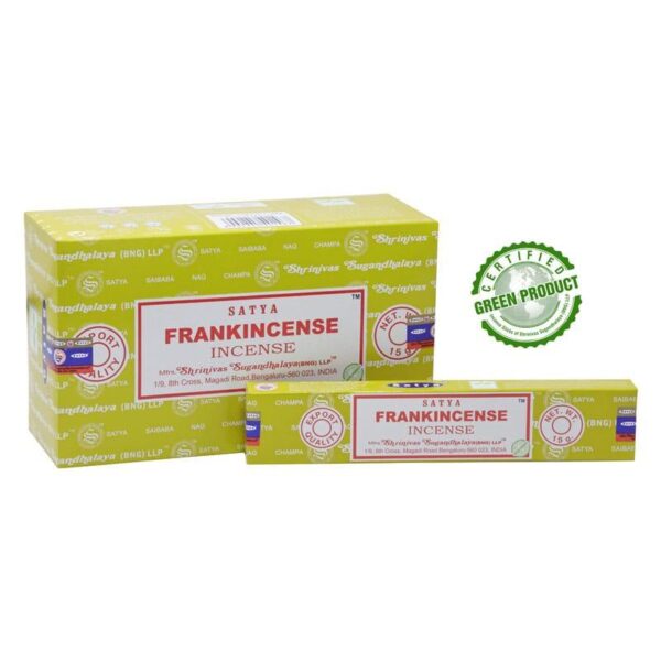 Satya Frankincense Incense Sticks 12pcs