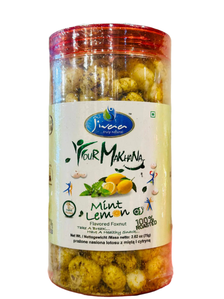 Jivaa Roasted Your Makhana Mint Lemon