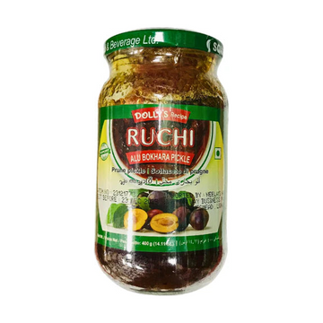 dolly's recipe ruchi pickle - alu bokhara