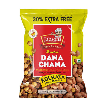 Jabsons Roasted Dana Chana - Kolkata Muri Masala