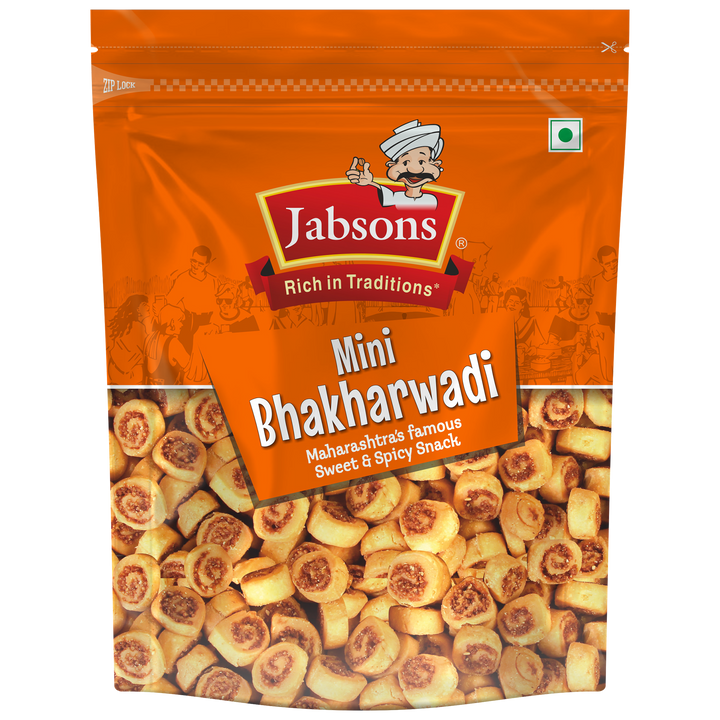 Jabsons Mini Bhakarwadi (Namkeen)