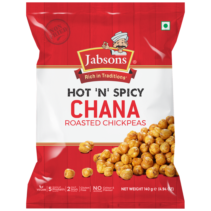 Jabsons Roasted Chana Hot N’ Spicy