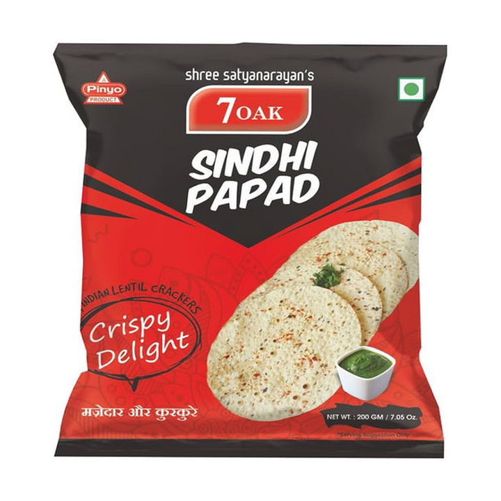 7 Oak Sindhi Papad 6pcs