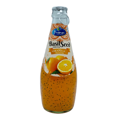 Jivaa Basil Seed Drink with Orange Flavour