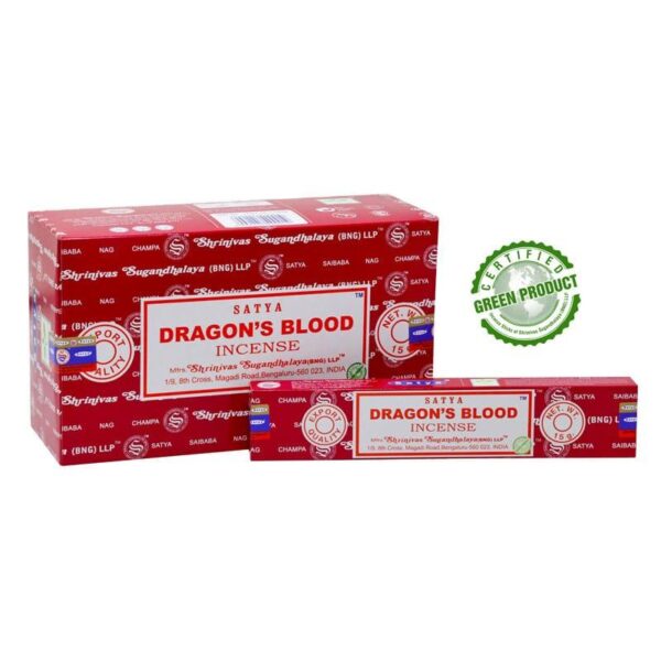 Satya Dragon's Blood Incense Sticks 12pcs
