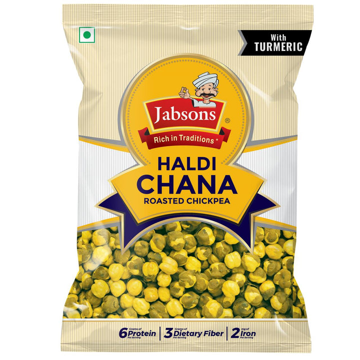 Jabsons Roasted Chana - Haldi