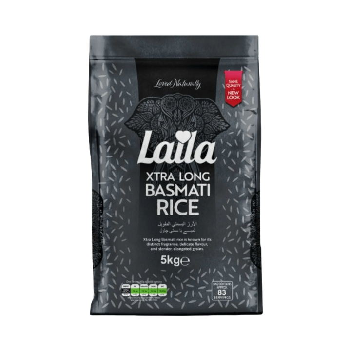 Laila Xtra Long Basmati Rice 5kg