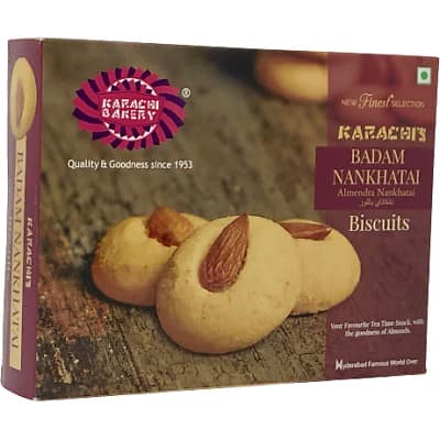 Karachi Bakery: Badam Nankhatai