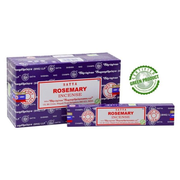 Satya Rosemary Incense Sticks 12pcs