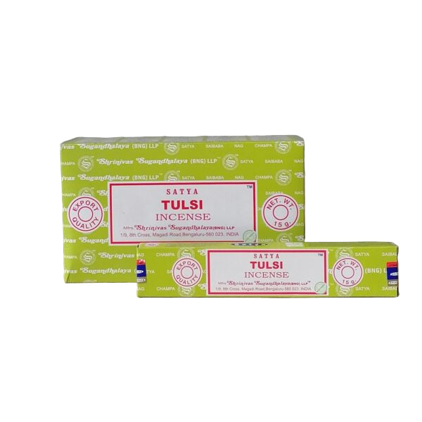 Satya Tulsi Incense Sticks 12pcs