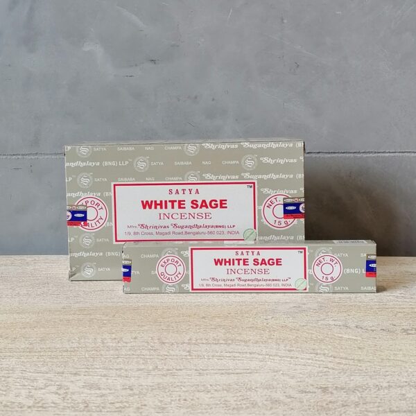 Satya White Sage Incense Sticks 12pcs