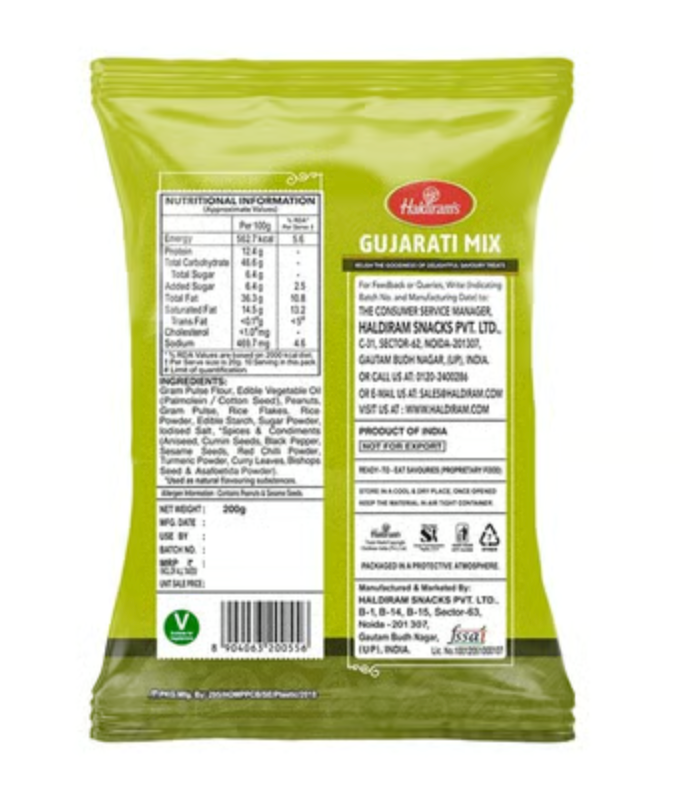 Haldirams Gujarati Mixture 200g