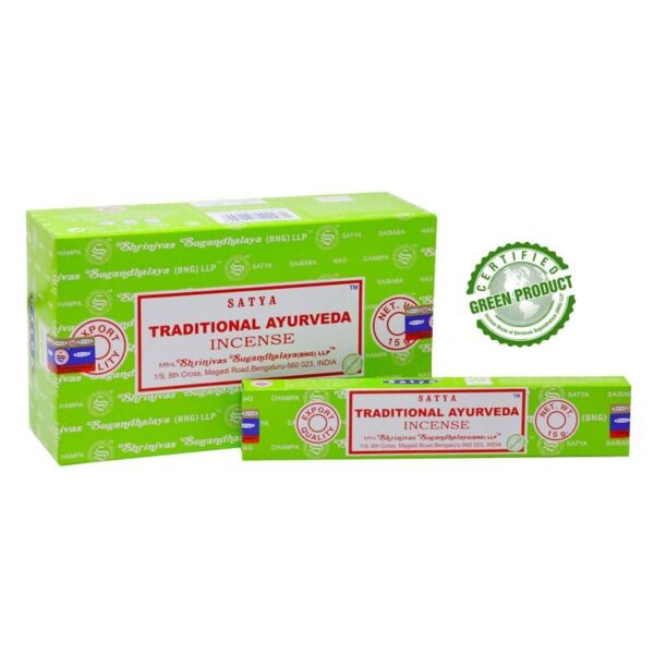Satya Traditional Ayurveda Incense Sticks 12pcs