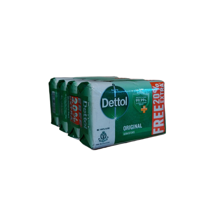 Dettol Original Soap Germ Defence Pack Of Four