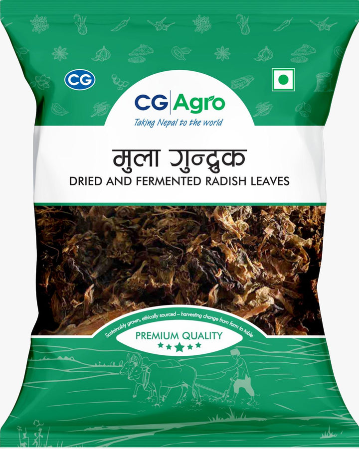 Mula Gundruk- Fermented Leaves 100g