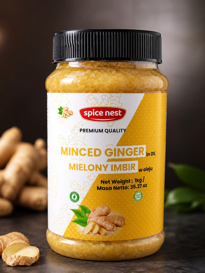 SN Minced Ginger in Oil 1kg