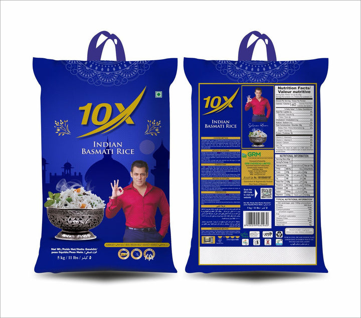 10X Basmati Rice 5kg
