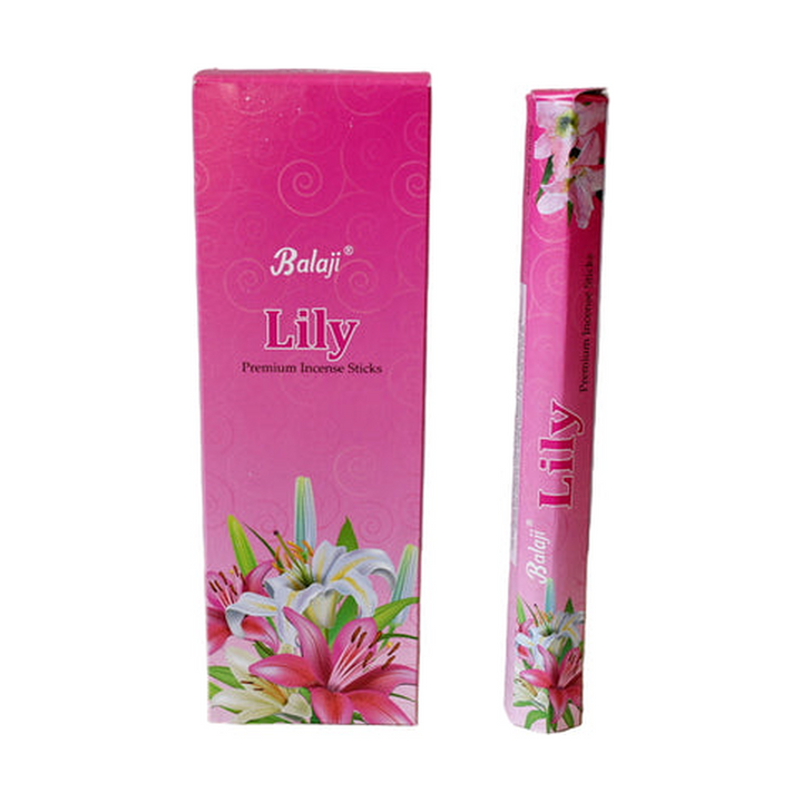 Balaji Lily Premium Incense Sticks 20pcs