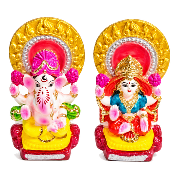 Figurki Ganesh Lakshmi 5″