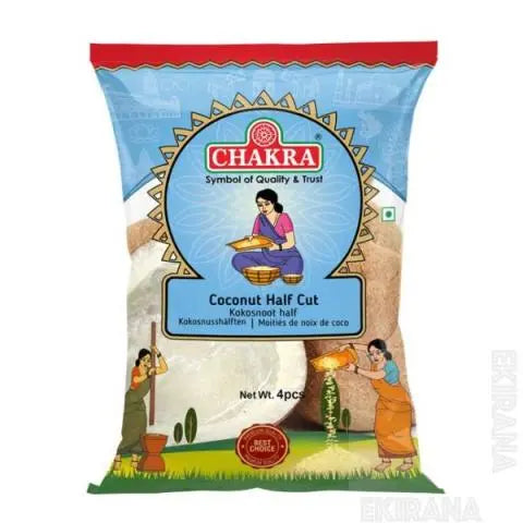 Chakra Coconut Halfcut 4Pcs