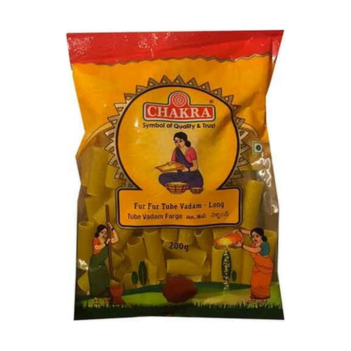 Chakra Fur Fur Tube Papad Long