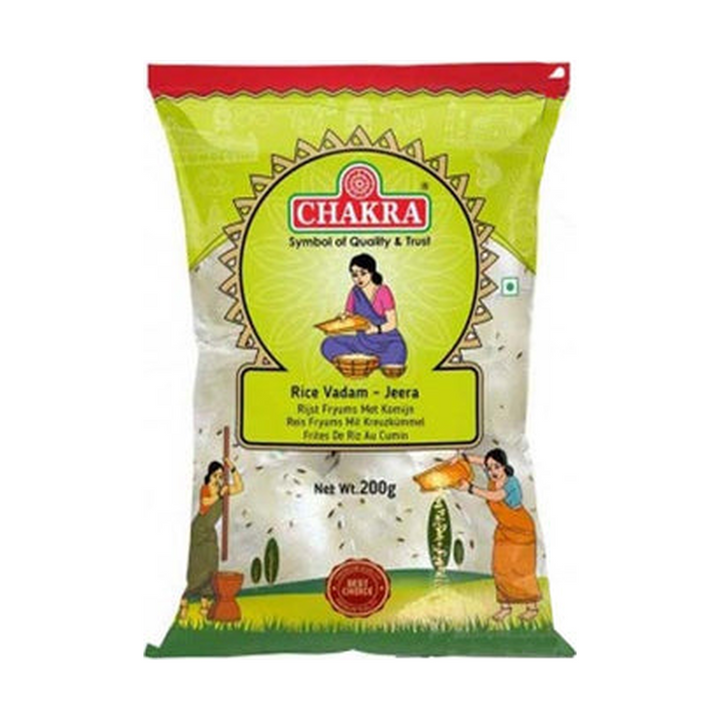 Chakra Rice Vadam - Jeera