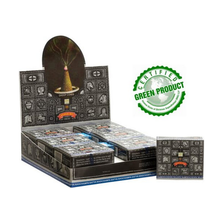 Cone Incense Cones Super Hit 12pcs
