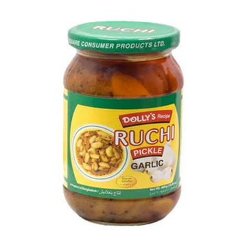 Dolly's Recipe Ruchi Garlic Pickle