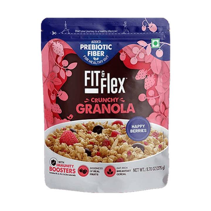 Fit & Flex Niva Nutrition Happy Berries Geanola (BUY 1 GET 1 FREE)