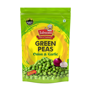 Jabsons Green Peas - Onion & Garlic