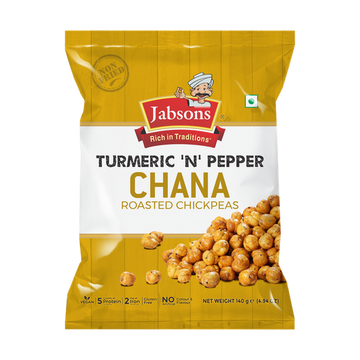 Jabsons Roasted Chana Turmeric N’ Pepper