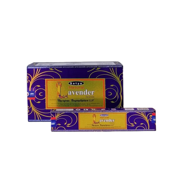 Satya Lavender Incense Sticks 12pcs